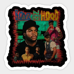 vintage boyz n the hood Sticker